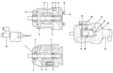 Hydraulic Pump VOE11147621 11147621 for VOLVO LOADER L50D L50E