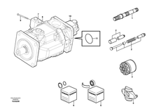 Load image into Gallery viewer, Hydraulic Pump VOE11411471 11411471 for Volvo L350F Loader