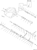 Pressure Relief Valve 709-10-51500 Komatsu WA600-1 Loader