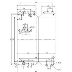 Oil Cooler 253-1218 2531218 for CAT D3K D4K Dozer