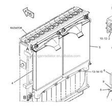 Load image into Gallery viewer, Aftercooler 267-9442 2679442 for Cat D10T Dozer