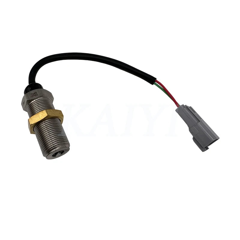 Revolution Speed Sensor 3034572 for Cummins B3.3, new OEM replacement part with wiring connector attached.