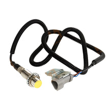 Load image into Gallery viewer, Revolution Sensor Proximity Switch 701-80312 for JCB, featuring a connector and wiring harness, OEM replacement part.