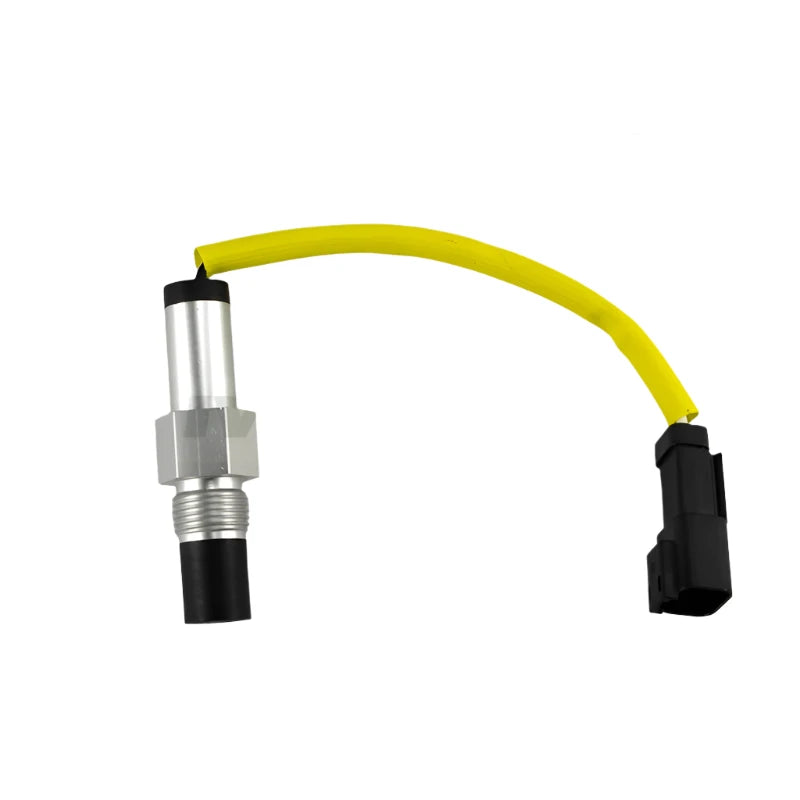 Speed Sensor 122-8863 for Caterpillar, OEM replacement part with yellow wire connector, ideal for various models.