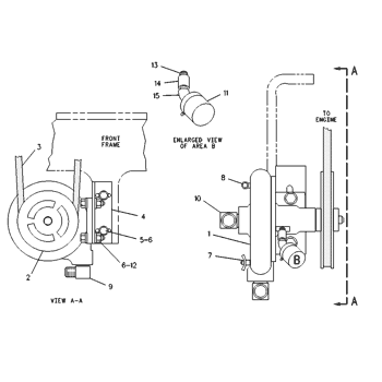 Water Pump 0773583 for Caterpillar