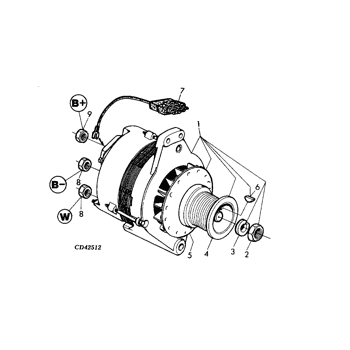 Alternator John Deere | Deere Alternator | Imara Engineering Supplies