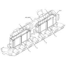 Load image into Gallery viewer, CAT 3516C 245-4621 2454621 Radiator Aluminum Core