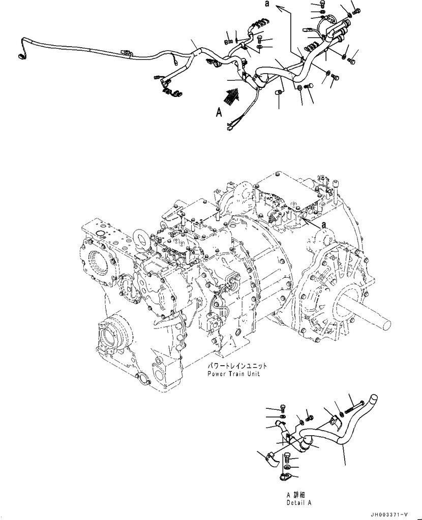 Wiring Komatsu Harness | 195-06-55591 Harness