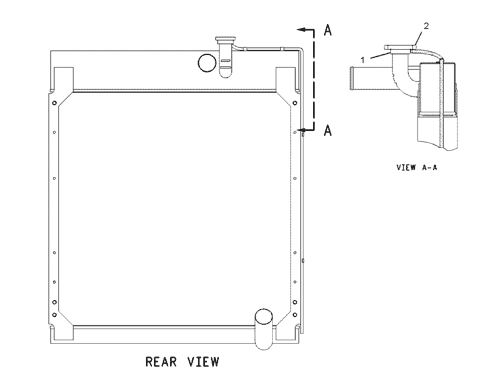 Radiator 7C-1420 187-4480 185-7980 for CAT 160H 140H 120H 14H