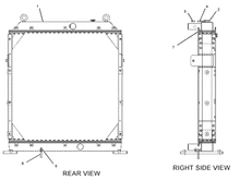 Load image into Gallery viewer, Radiator 210-8027 for CAT 385B