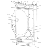 Radiator 263-6406 2636406 for CAT 525C