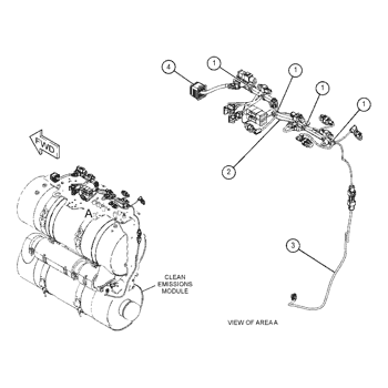 Wiring Harness 4672298 for CAT 735C - OEM & New