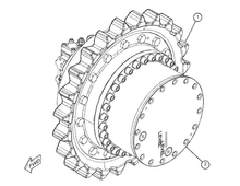 Load image into Gallery viewer, Final Drive 511-6018 5116018 For CAT 336 Excavator