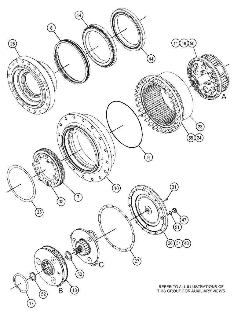 Final Drive 511-6018 5116018 For CAT 336 Excavator