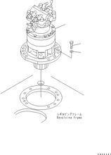 Load image into Gallery viewer, Swing Reduction Gearbox 201-26-00060 Komatsu Excavator PC60 PC60-7