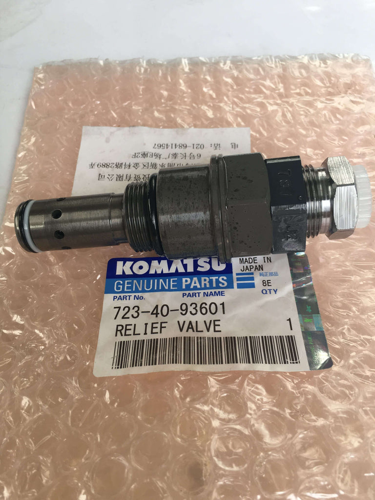 Komatsu PC200-8 Relief Valve 723-40-93600 | OEM Quality