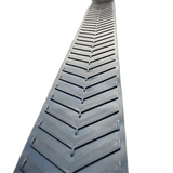 Profiled herringbone rubber conveyor belt, rubber conveyor belt profile and pattern rubber belt