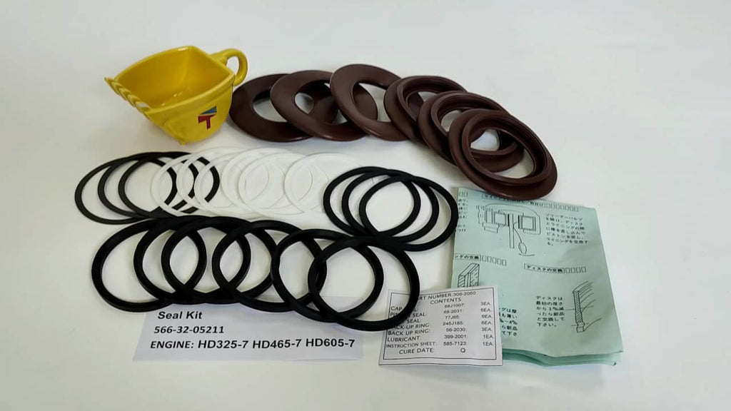 Komatsu Front Brake SEAL KIT 566-32-05211 - OEM Quality