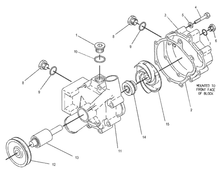 Load image into Gallery viewer, Water pump 4W7589 7C4508 For caterpillar E325B Excavator 3116 3116B diesel engine