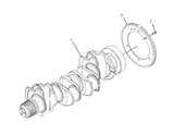 CAT C4.4 Engine CAT Excavator Engine Crankshaft 364-2829 330-1736